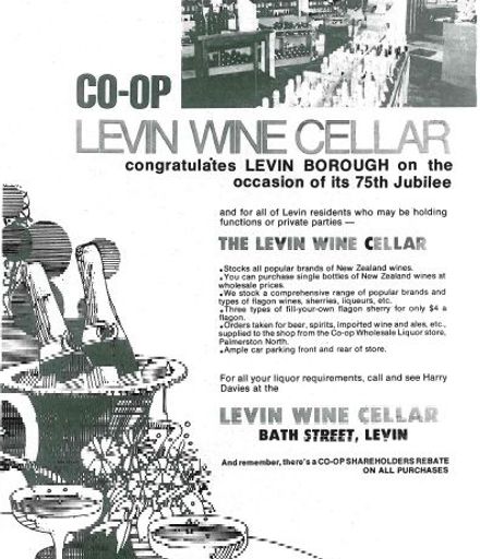 Levin Wine Cellar ad