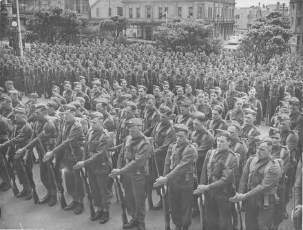 "Doug on Parade", Wellington, c.1942