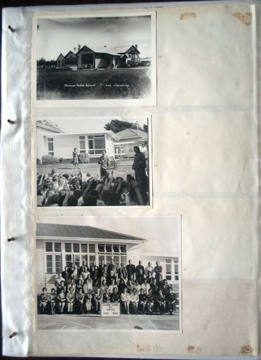 Page 4 - Shannon School - 3 b/w photos