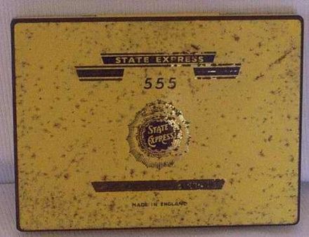 State express cigarette tin