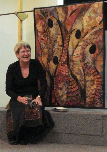 Gloria Loughman at Town and Country Quilters 21st Birthday