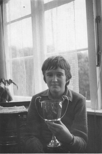 Grant Collecutt with trophy Cup