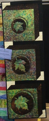 Autumn shadows wallhanging