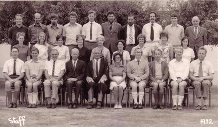 Manawatu College, Staff, 1983