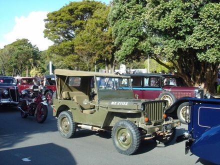Vintage jeep