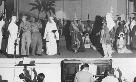 In the palace of the King - of the show "Princess Peanut", 1958