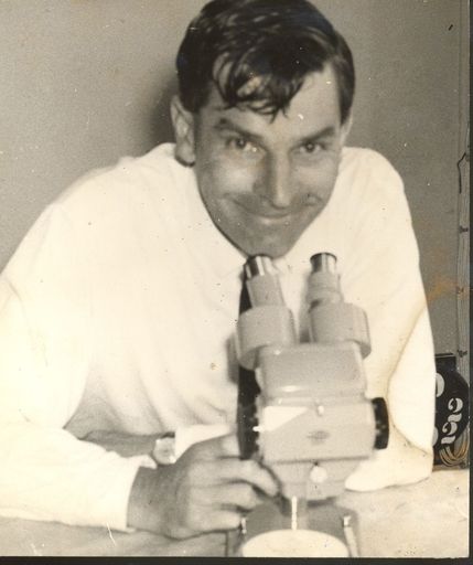 Mr Powell, botonist, Levin Horticultural Laboratories, 1968 - Resource cover image