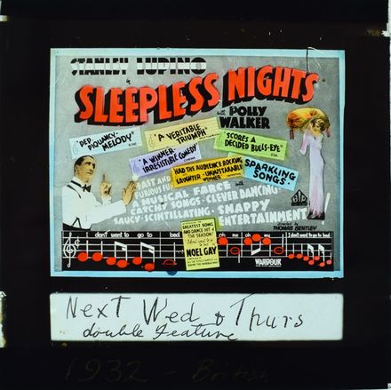 Sleepless Nights- Cinema Advertising Slide - Resource cover image