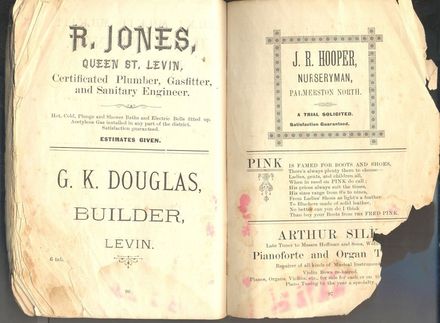 Pages 96 and 97 - Horowhenua Cookery Book - Resource cover image