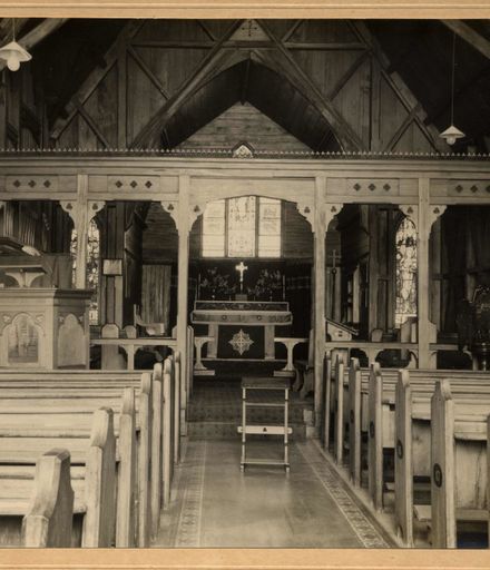 Interior View of All Saints Church, Foxton