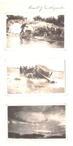 Earthquake effects on sand