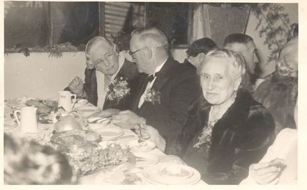 Mrs Lett with Mr & Mrs Parton, Mayor and Mayoress