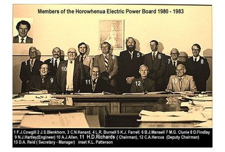 Members of the HEPB 1980 - 1983