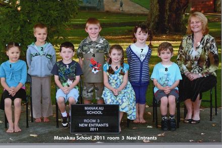 Manakau School  2011  room  3  New Entrants - Resource cover image