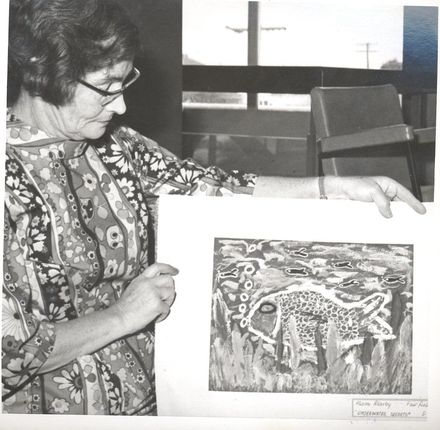 "Underwater Secrets" painting by Miss Alison Allerby - Resource cover image