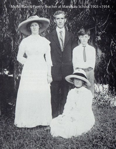 Mr. McBain and Family, Teacher 1903-1904
