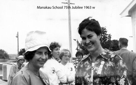 Manakau School 75th Jubilee 1963 w
