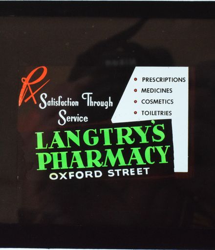 Langtry's Pharmacy- Cinema Advertising Slide (3)