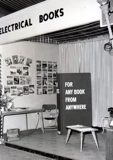 Electrical Books display, Electricity Exhibition 1972 - Resource cover image