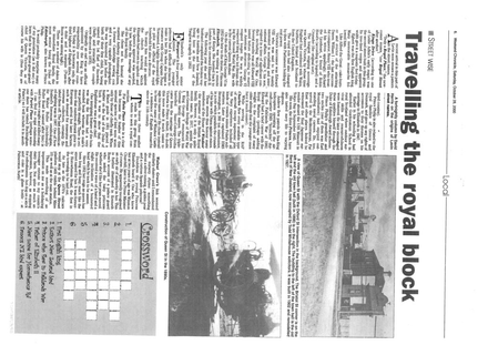 Travelling the royal block