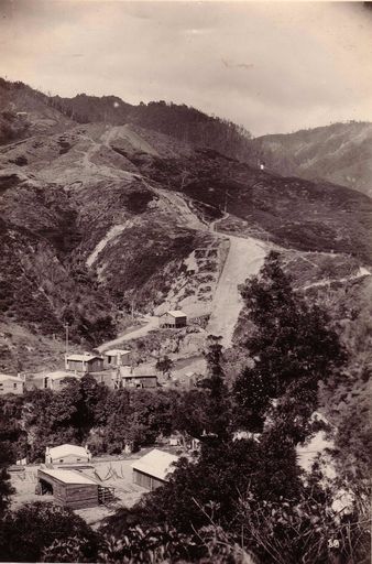 Powerhouse construction site, 1922