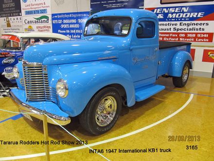 3165 1947 International KB1 Truck Pescini Brotherd Ltd.