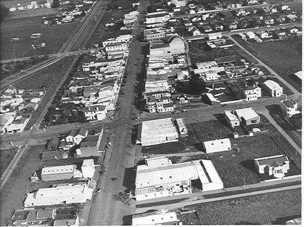 Aerial photo of Levin