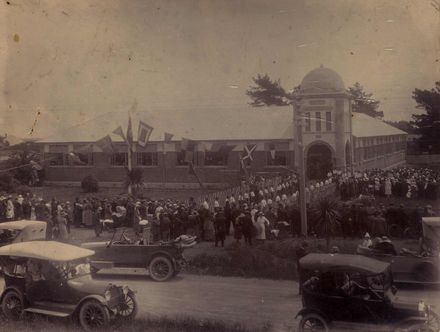 Opening of Foxton School 1920