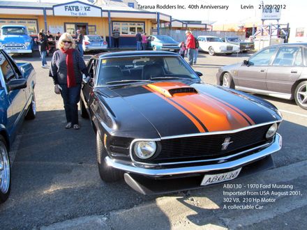 AB0130 1970 Ford Mustang