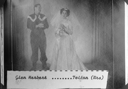 Glen Herbert & Claire Tollan - of the show "Rose Marie", 1959