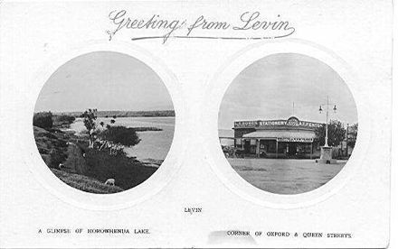 2 photos - Lake Horowhenua // Oxford & Queen Streets Intersection