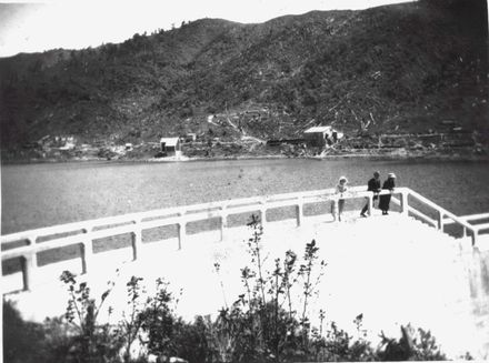 Arapeti Dam, looking southwest, 1925