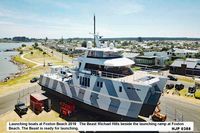 HJP 0388 The Beast ready for launching parked beside the Foxton Beach launching ramp april 2019 - Resource cover image