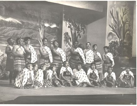 Maori Chorus - of the show "Butting In", 1959