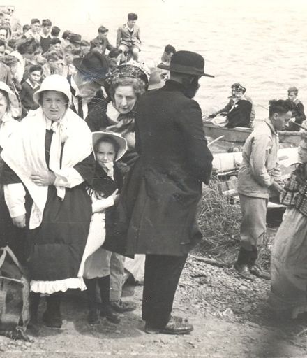 Foxton Centennial, 1955 - river landing re-enactment