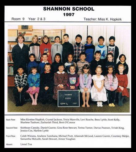 Shannon School 1997 - Resource cover image