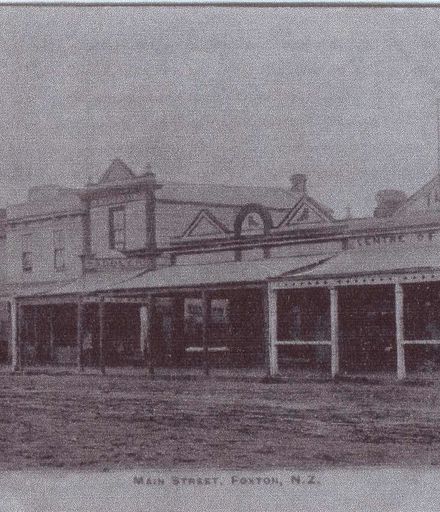 Five Buildings of Main Street Foxton c.1880's?