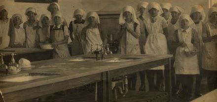 Cooking Class, Foxton School c.1940