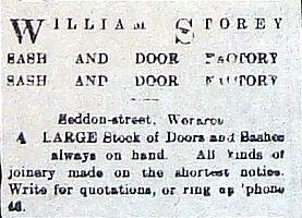1916 William Storey Sash and Door Factory