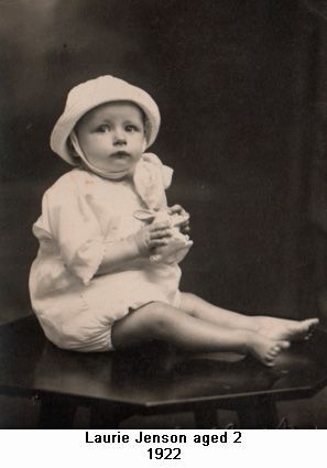 Laurie Jenson aged 2 1922