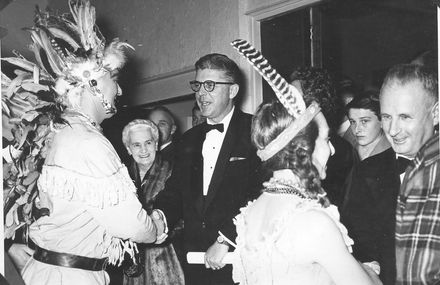 Wedding scene - of the show "Rose Marie", 1959
