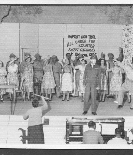 Chorus & Finale of Act One - of the show  "Princess Peanut", 1958