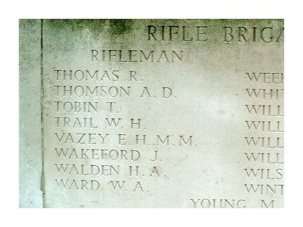 Henry Alfred WALDEN memorial - Resource cover image