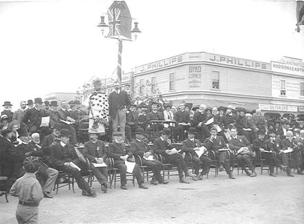 Commemoration of death of Edward VII, 1910