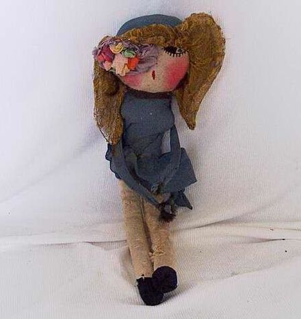 Rag doll with hat