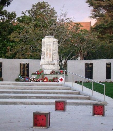 The new Levin Cenotaph 2010