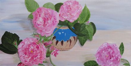 Ye Olde Roses by W. Vruink Acrylic $100 - Resource cover image