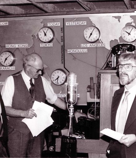 Radio Foxton Studio, 1980's-90's