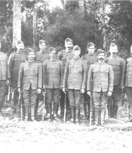 Shannon section of Horowhenua Mounted Rifles