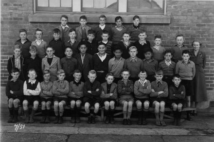 Foxton School Class 7 (?) 1951